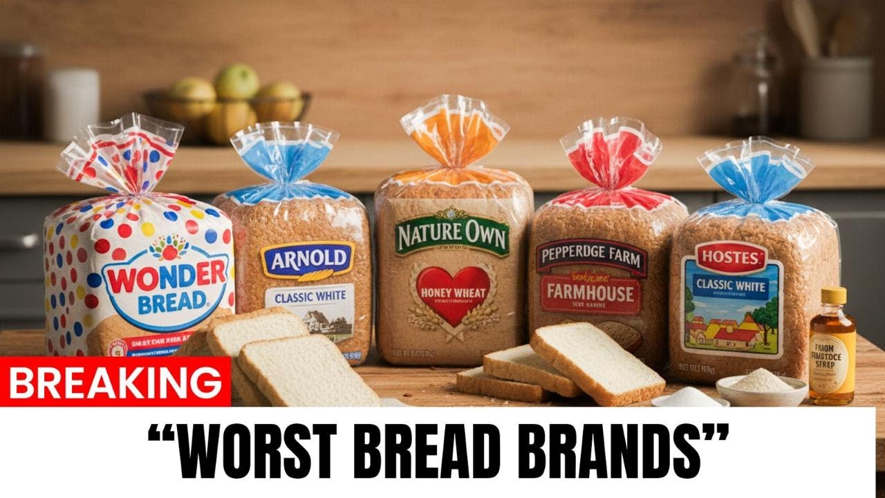 5 Bread Brands To AVOID At All COSTS! (Never Eat Again)