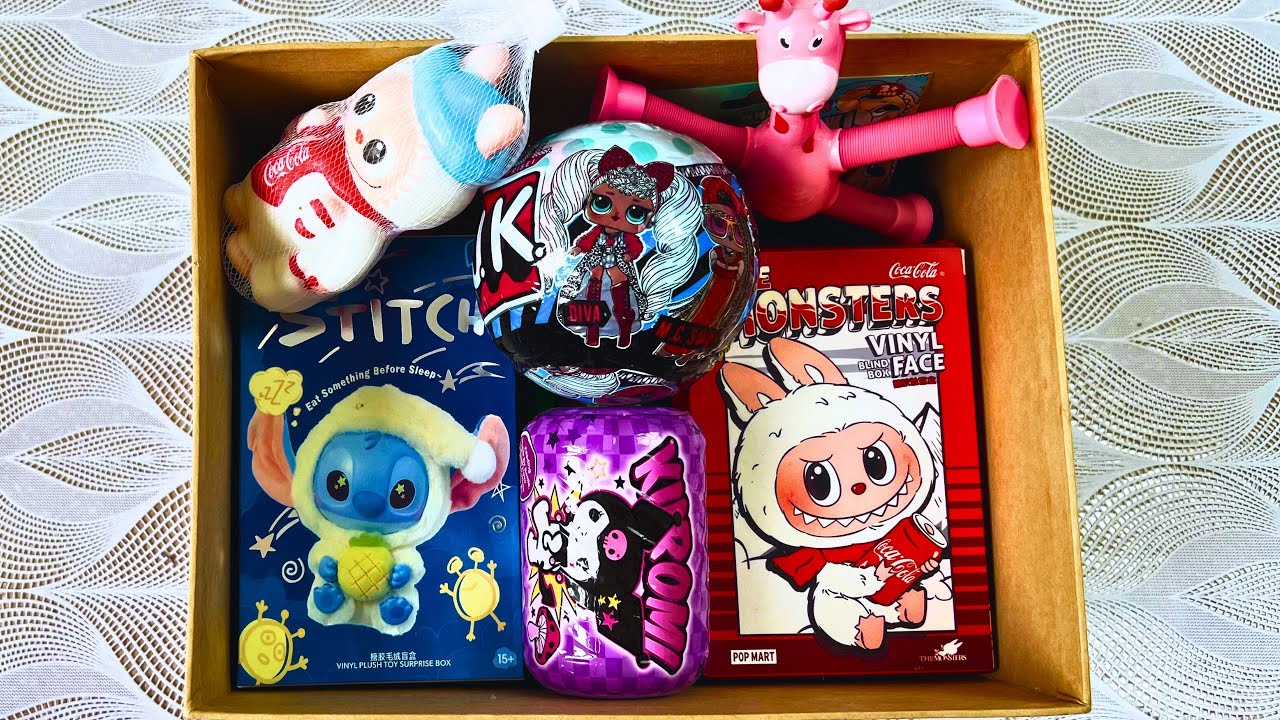 [✨ASMR Toy🎁] Super Satisfying🌈 Unboxing Mysterious Toys & Relaxing Sounds#toys #asmr#unboxing