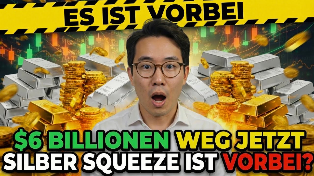 ES IST VORBEI: $6 BILLIONEN WEG: Warum die Fed gerade Gold & Silber crashte!