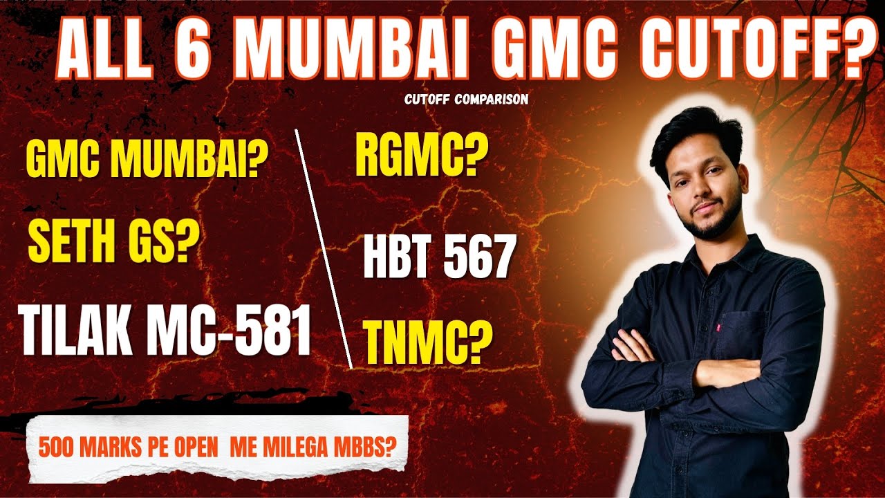 Mumbai Govt.Medical College Cutoff Revealed! Category wise
