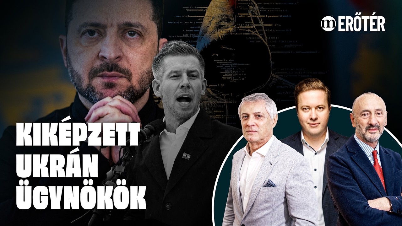 Zelenszkij &uuml;gyn&ouml;kei, ukr&aacute;n informatikusok, Szab&oacute; Bence &ndash; F&ouml;ldi L&aacute;szl&oacute; &eacute;s Horv&aacute;th J&oacute;zsef az Erőt&eacute;rben