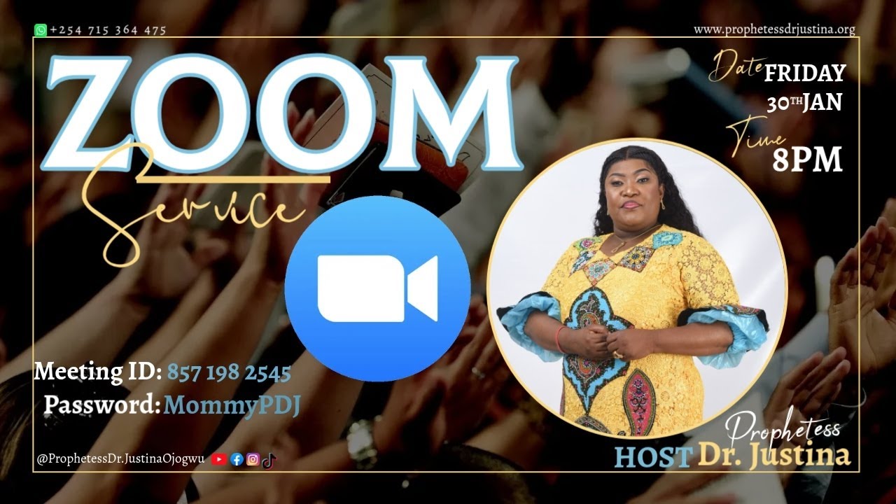 PROPHETIC ZOOM SERVICE WITH MOMMY PDJ