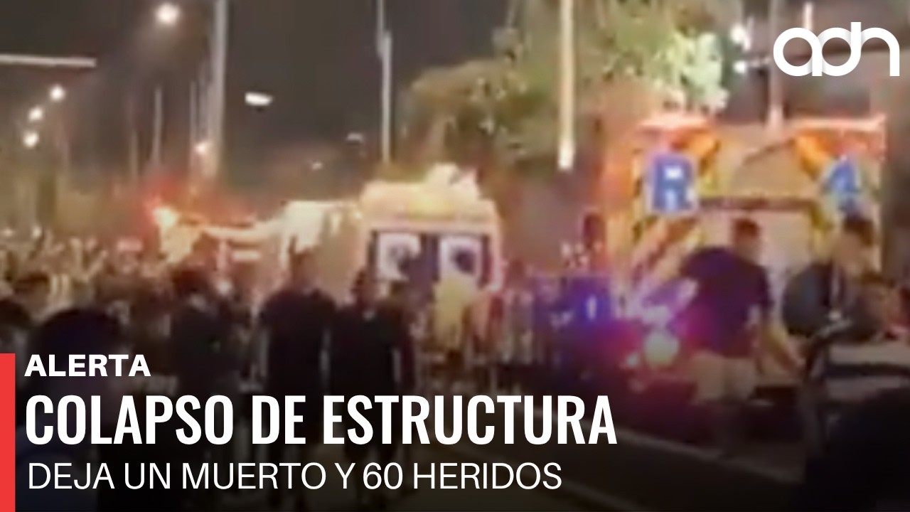 🚨&iexcl;&Uacute;ltima Hora! Colapso en estadio 
