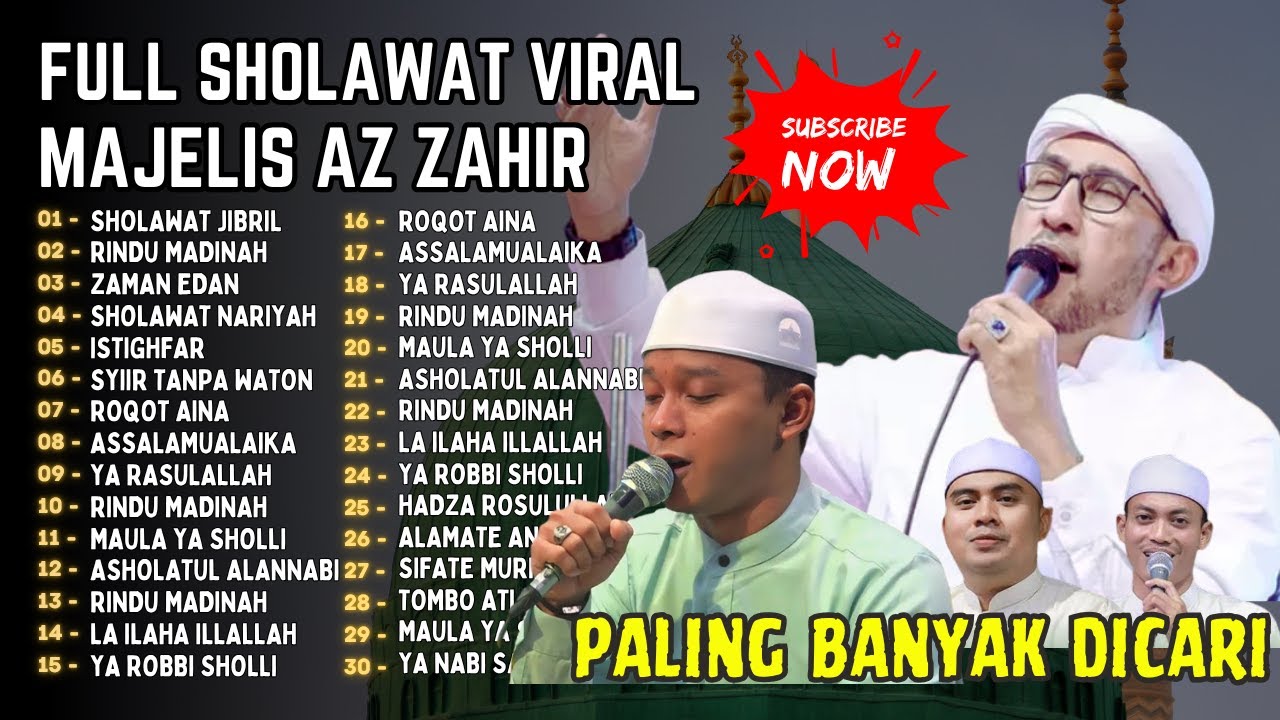 MAJELIS AZZAHIR ALBUM SHOLAWAT VIRAL 2025 LIVE DI KENDAL