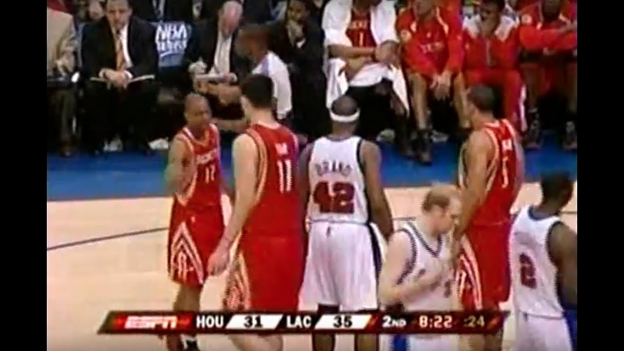 NBA 2006- Houston vs Los Angeles Clippers- 2nd quarter only