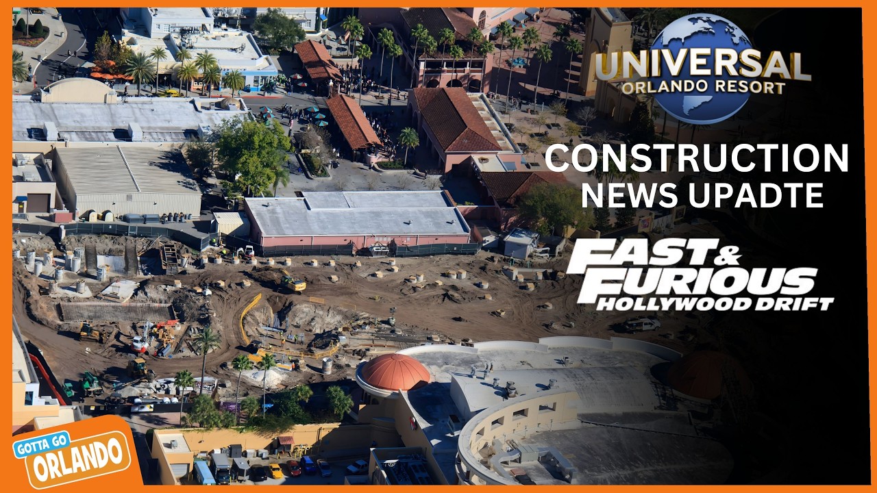 GOING VERTICAL! Fast & Furious: Hollywood Drift Construction Update