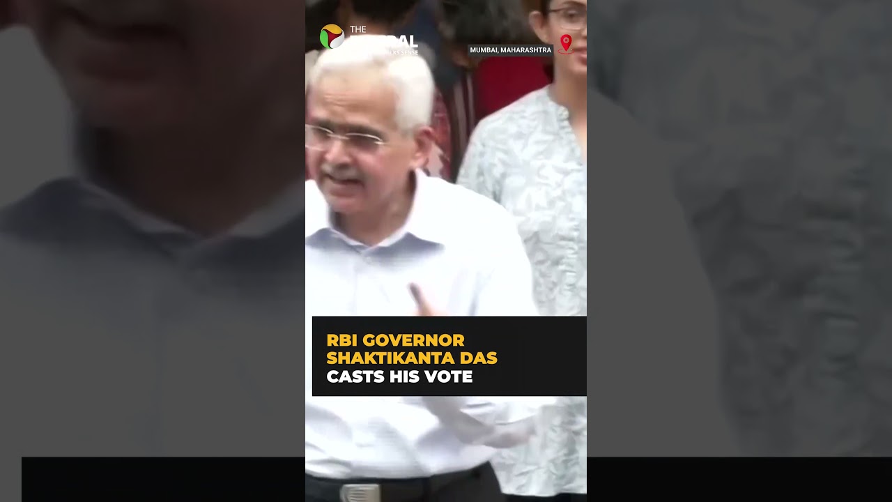 #RBI Governor #ShaktikantaDas casts his vote | Lok Sabha Elections | #shorts