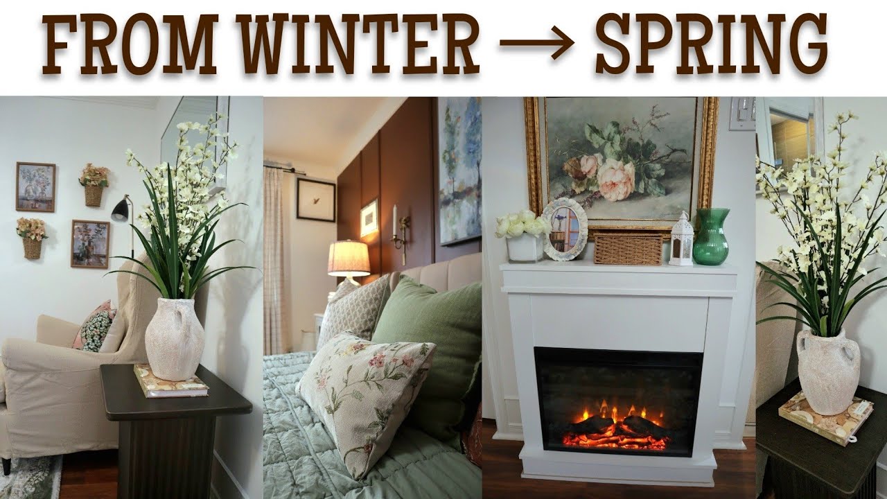 From Winter to Spring 🌸 | Modern Vintage Bedroom Makeover 
