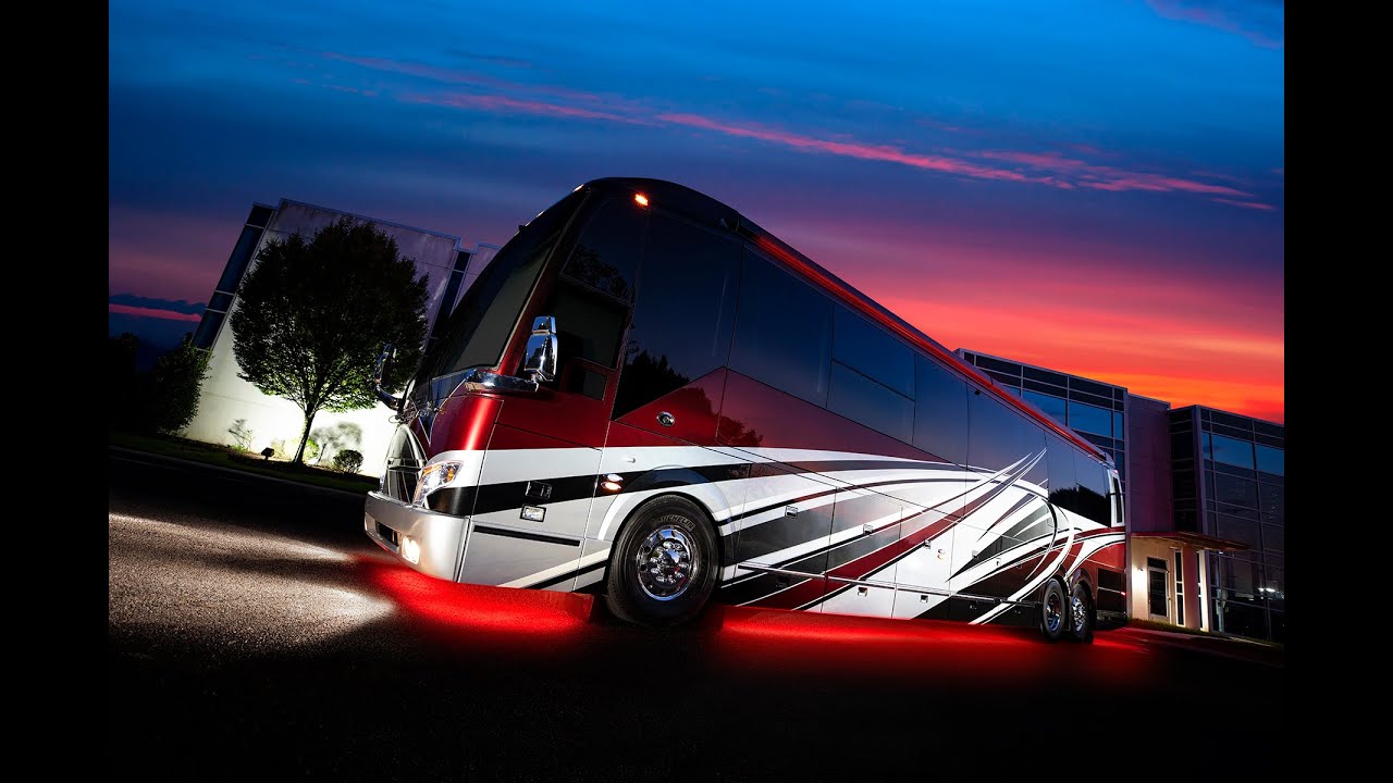 Featherlite Coaches Crafts the Ultimate Motor Coaches on the Ultimate Chassis from Prevost