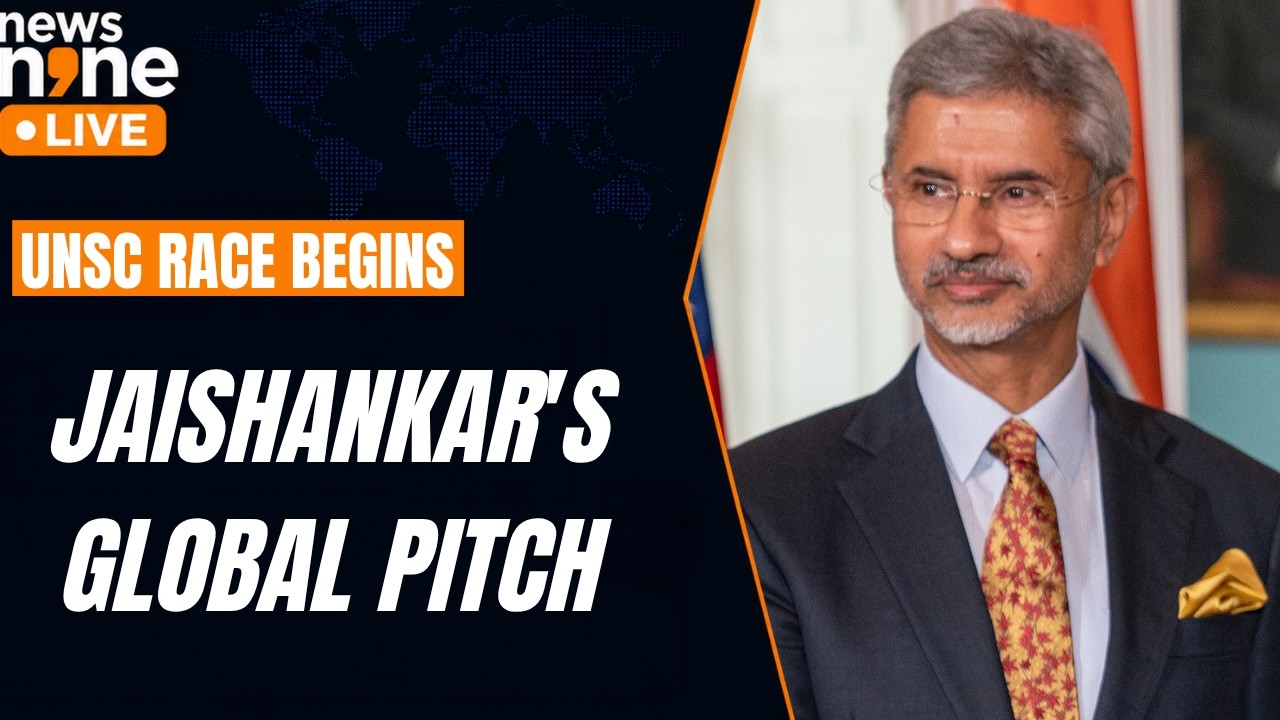 India Launches UNSC 2028-29 Campaign: Jaishankar Unveils 'Shanti' Theme | News9