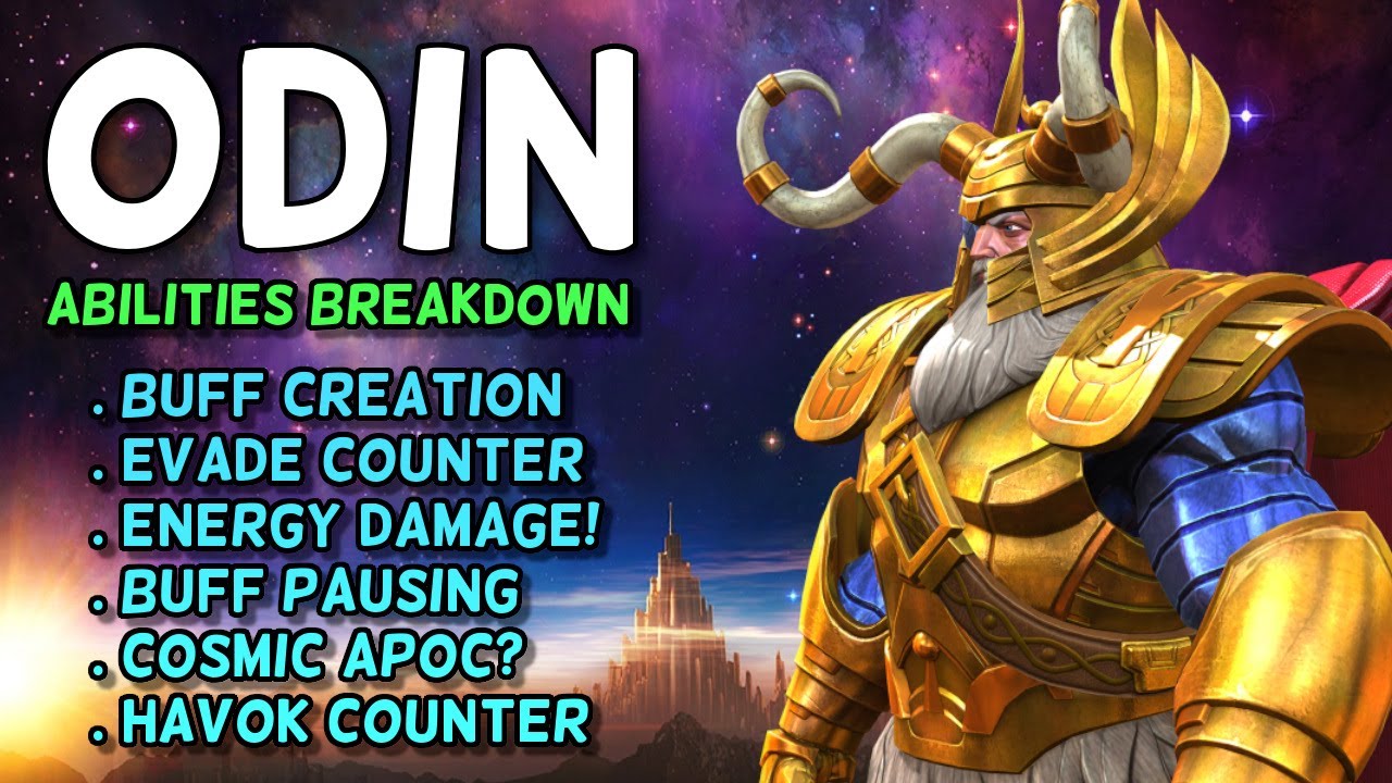 The Cosmic Apoc or Wannabe Cosmic Ghost Rider Or a Buff God Maker? | Odin Abilities Revealed!