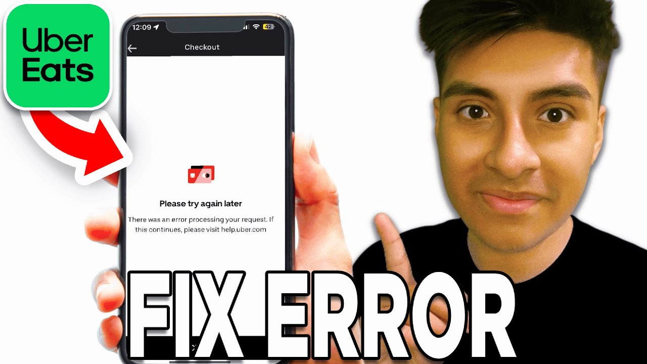 How To Fix Uber Eats Payment Error! - Tutorial