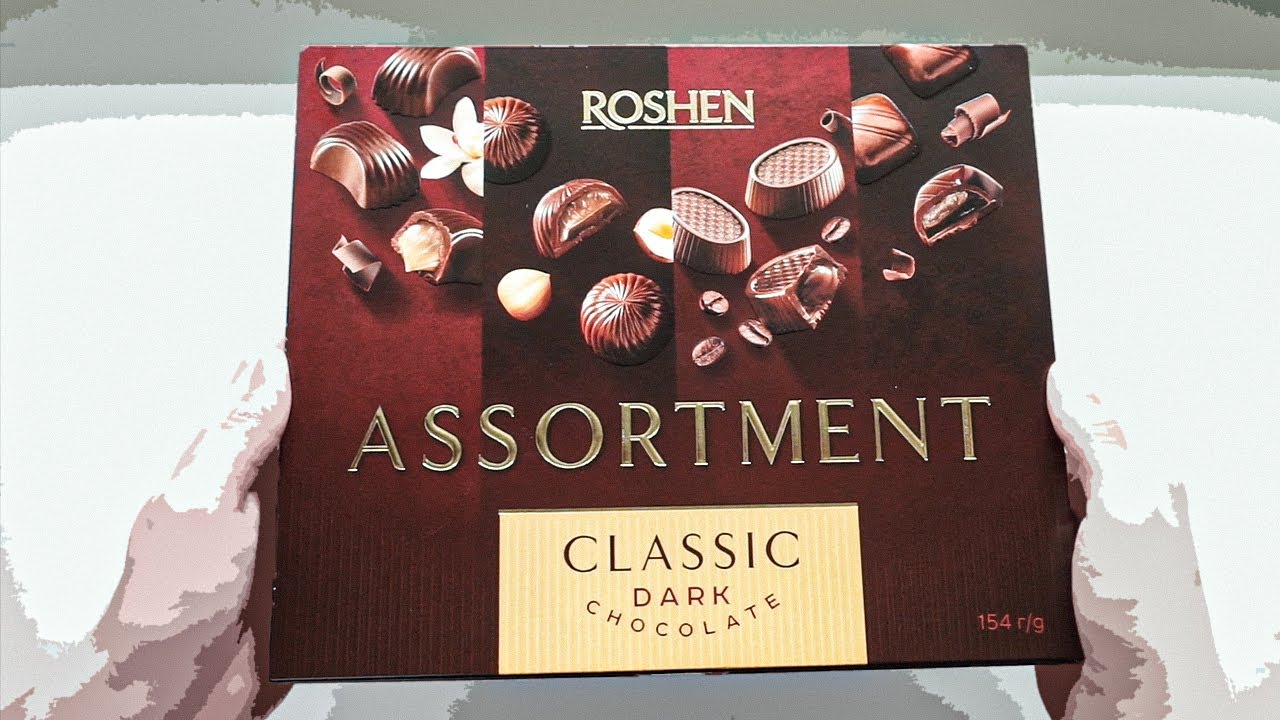 Цукерки «Assortment» чорний шоколад