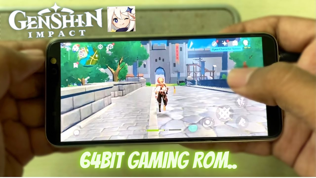 Genshin impact On Samsung Galaxy J6 - Exynos 7870 64Bit Test
