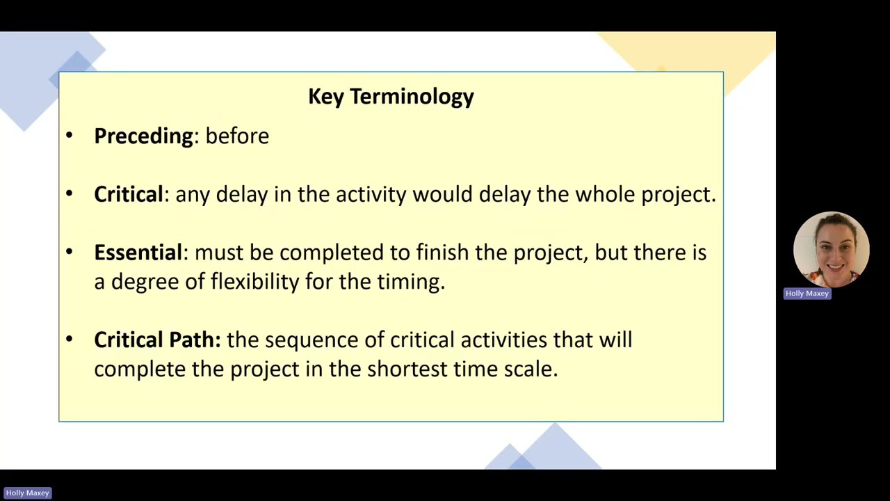 Higher Apps - PDM - PERT Charts