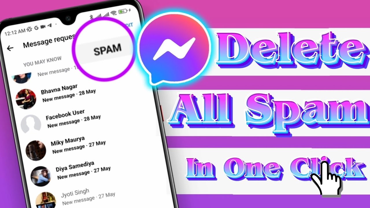 Как проверить спам-сообщения в Facebook Messenger || Удалить спам-сообщения в Messenger