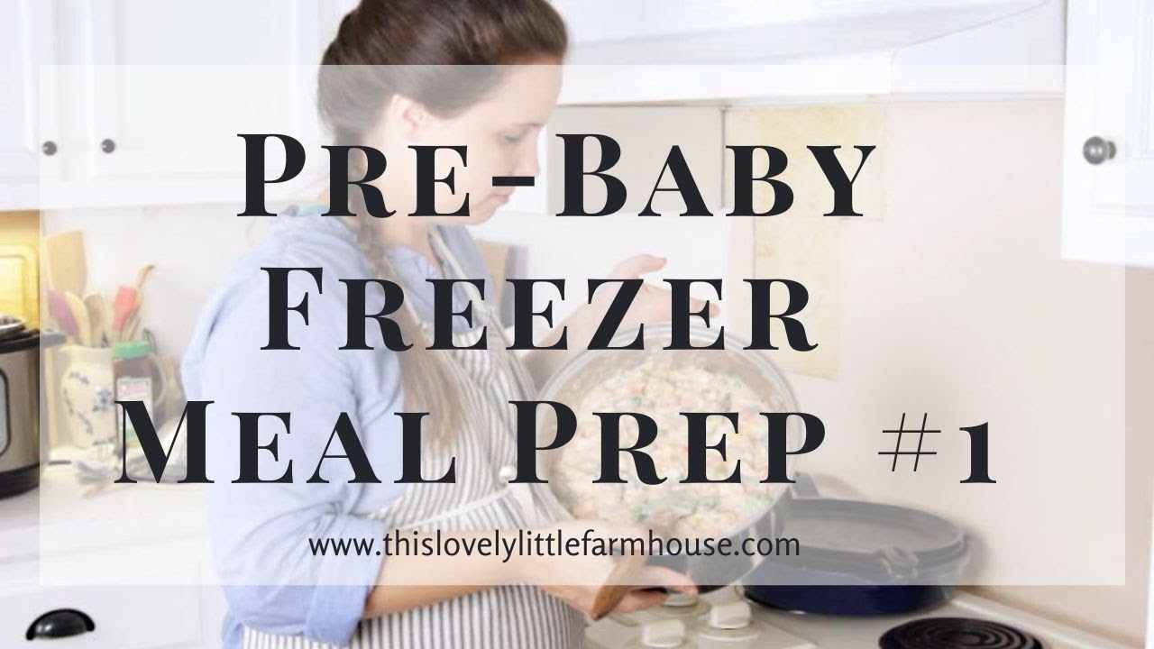 Meal Prepping For Baby's Arrival | Fill Your Freezer For Postpartum