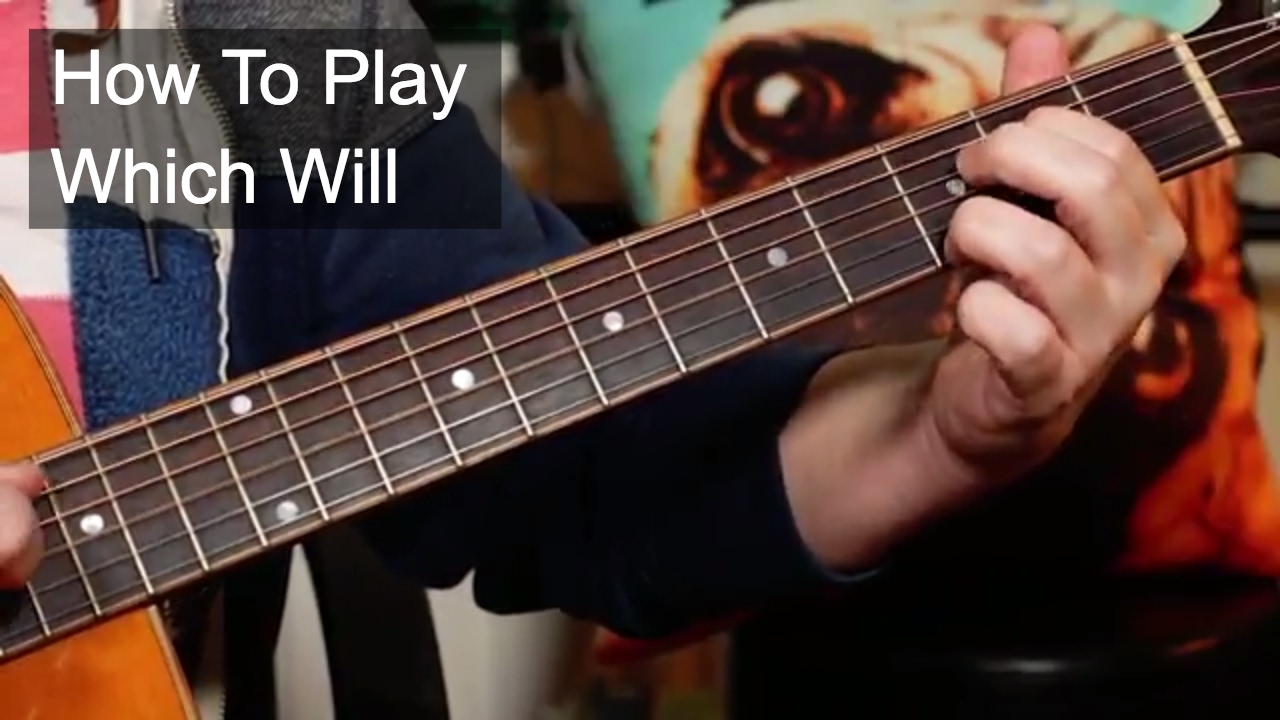 'Which Will' Nick Drake Guitar Lesson
