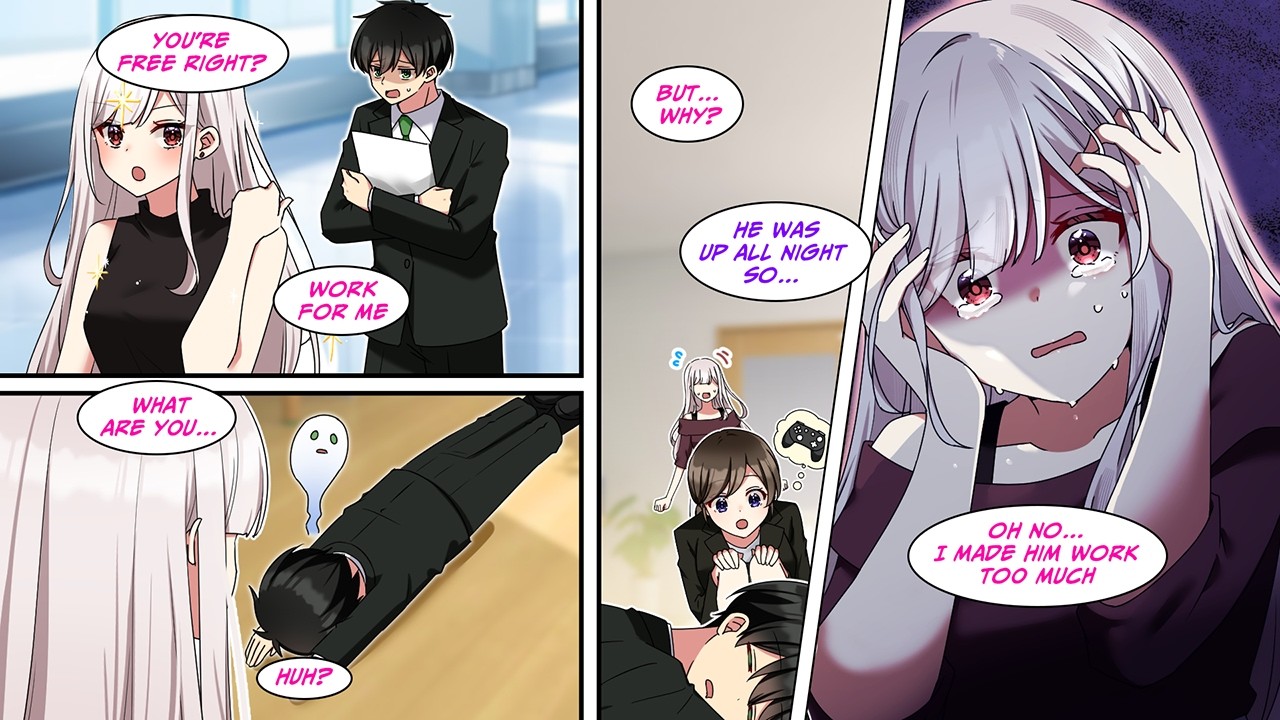 [Manga Dub] The model I manage thought I collapsed from overworking