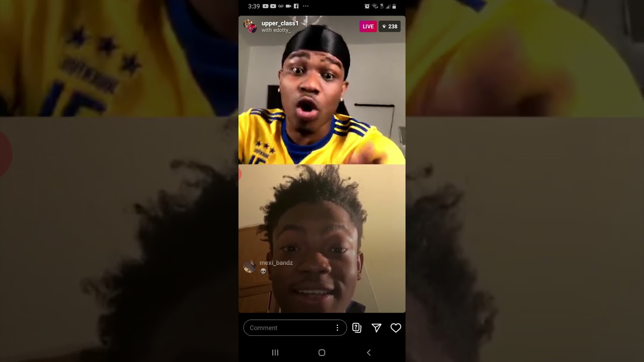 Upper Class Talking To Edot Baby On Live