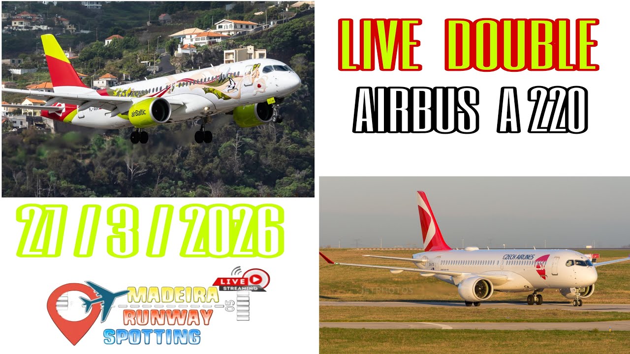 LIVE MADEIRA AIRPORT SHOW / LPMA