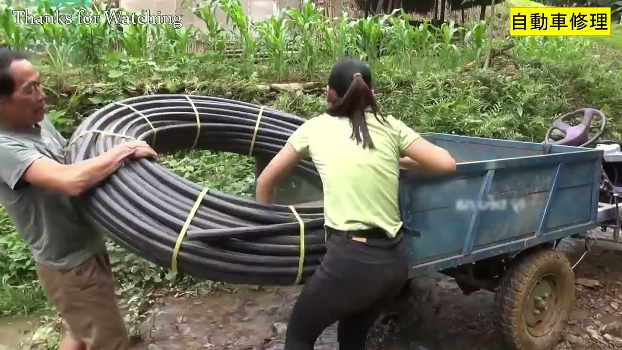 Talented 18-Year-Old Girl Restores Rusty, Badly Damaged Tractor Abandoned in Forest After 20 Years