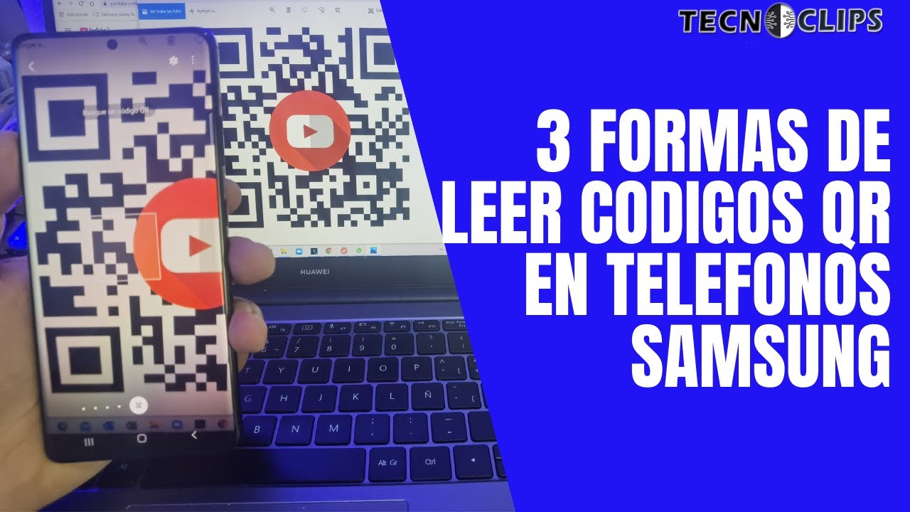Como leer códigos QR en tu teléfono SAMSUNG sin DESCARGAR APLICACIONES