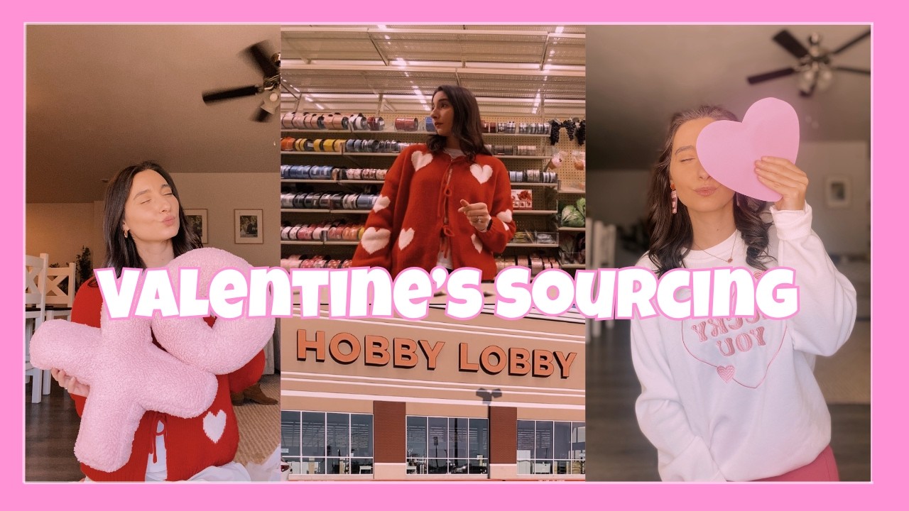 Поиск товаров ко Дню святого Валентина | Вдохновение на февраль | Магазины Hobby Lobby, Dollar Tr...