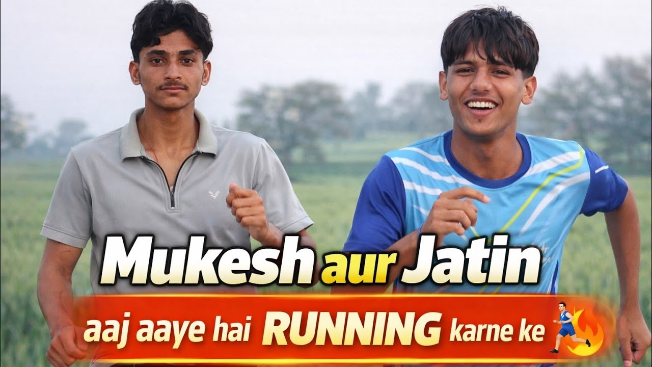 Shaam Ko Gaye Running Walk Karne 🏃‍♂️ | Village Evening Fitness Vlog