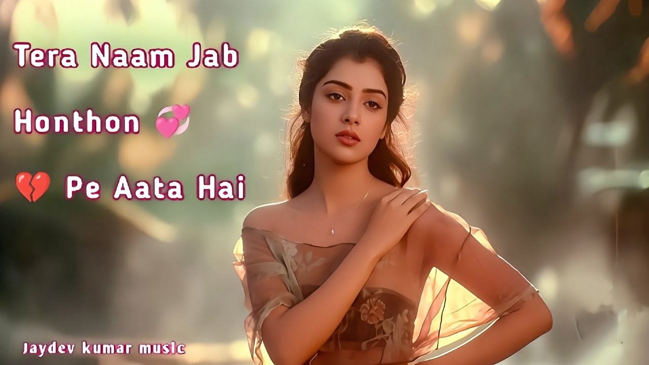Tere Pyaar Mein Saji Hai Meri Duniya❣️((Romantic Song))💘 | 90s New Bollywood Heart Touching Song 