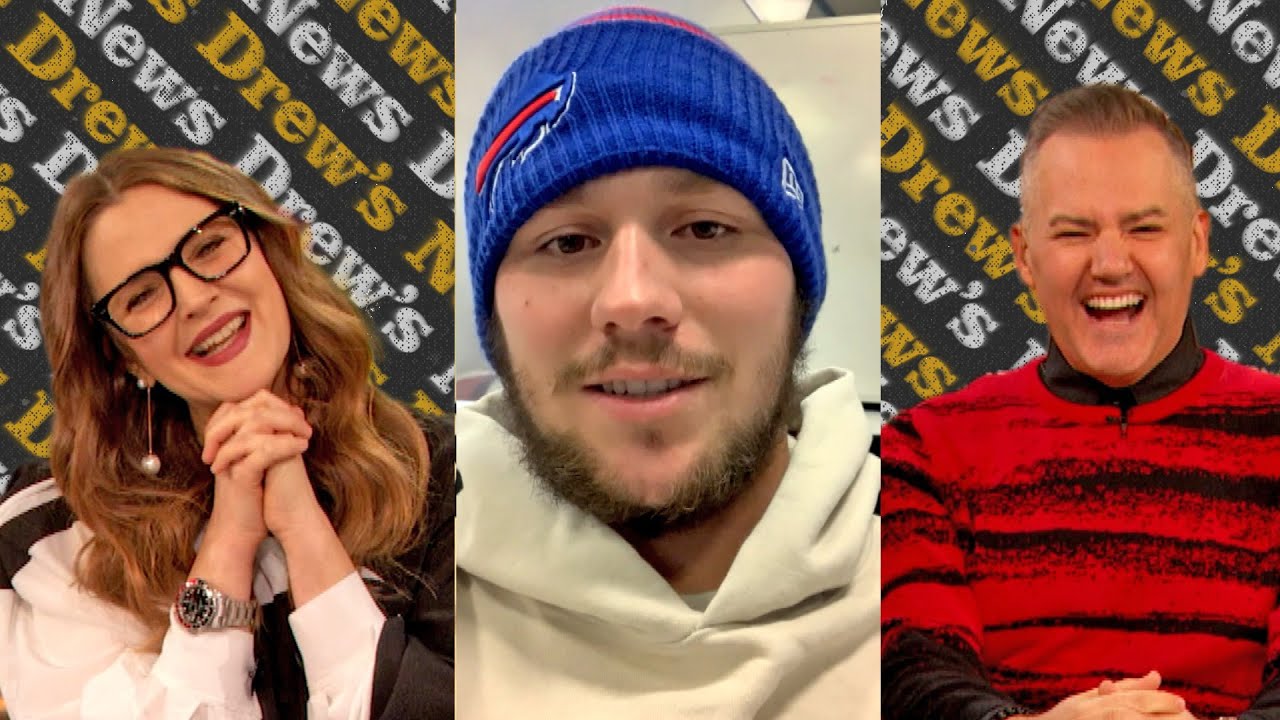 QB Josh Allen Surprises Buffalo Bills Superfans with a Special Message | Drew's News