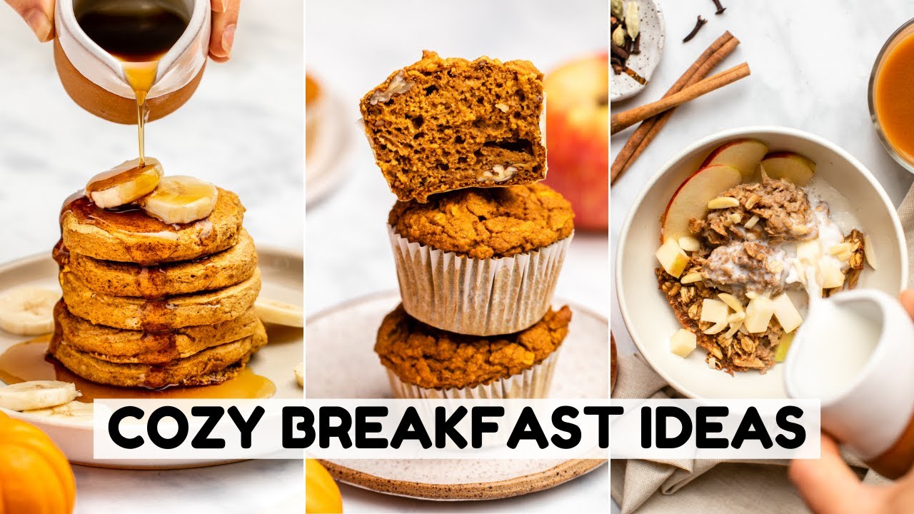 Cozy Fall Breakfast Ideas | Vegan & GF