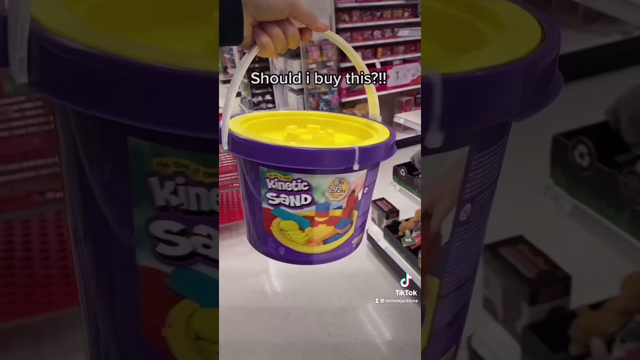 Kinetic Sand Bucket from Target #shorts