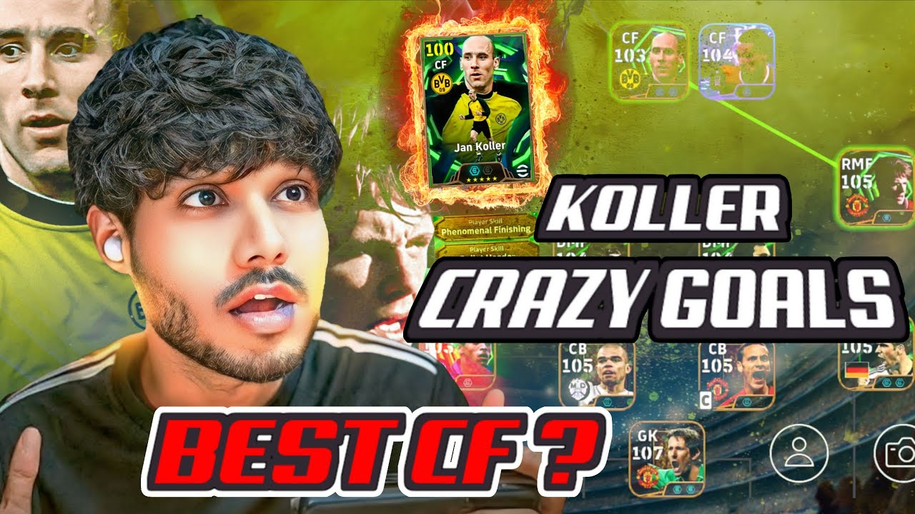 JAN KOLLER BEST CF LINK UP PLAY WITH BECKHAM | KOLLER KRAZY GOALS | BEAST | MR TOMBOY EFOOTBALL 26