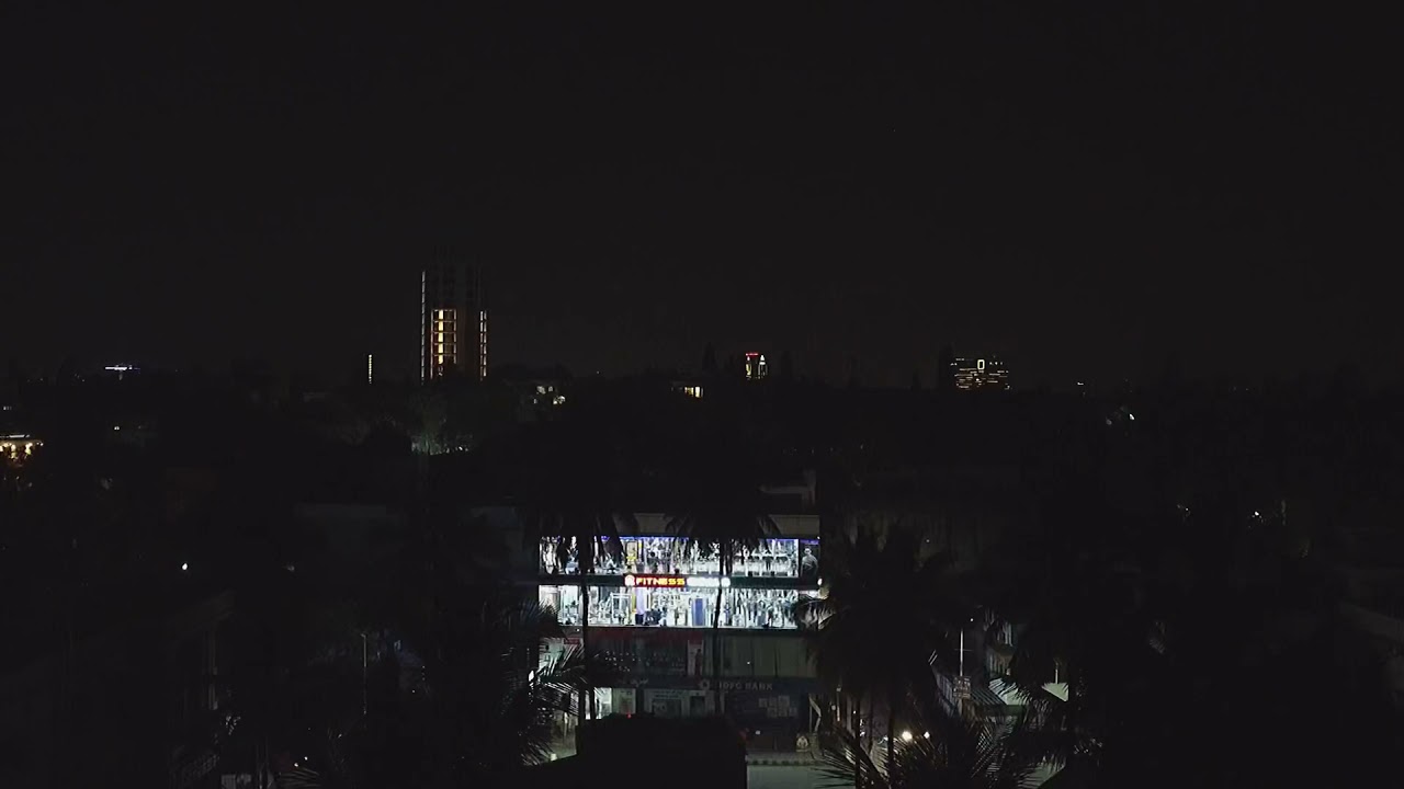 Night flight with DJI Mini 2 (Edited)