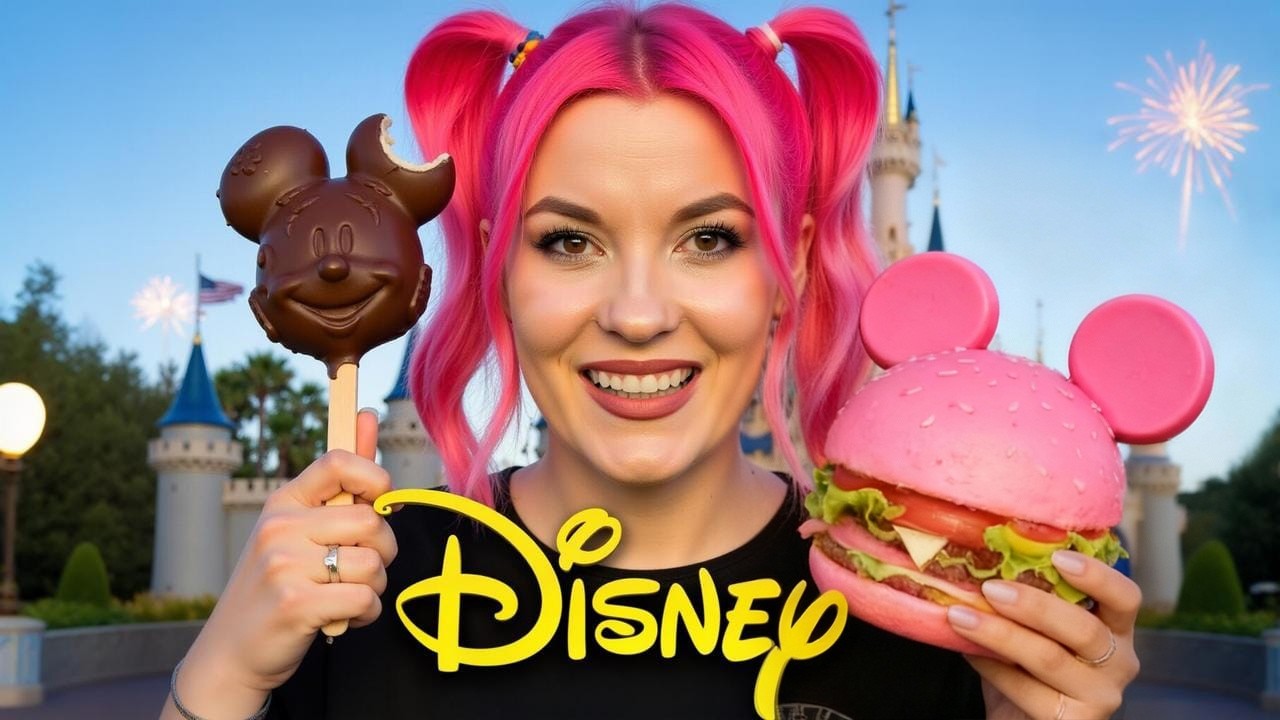 TESTUJE JEDZENIE Z BAJEK W DISNEYLANDZIE! 🏰