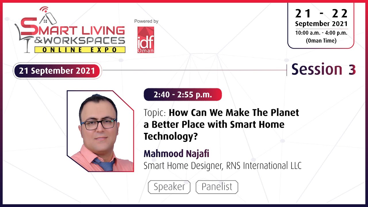 How Can We Make The Planet a Better Place with Smart Home Technology? | RNS International LLC
