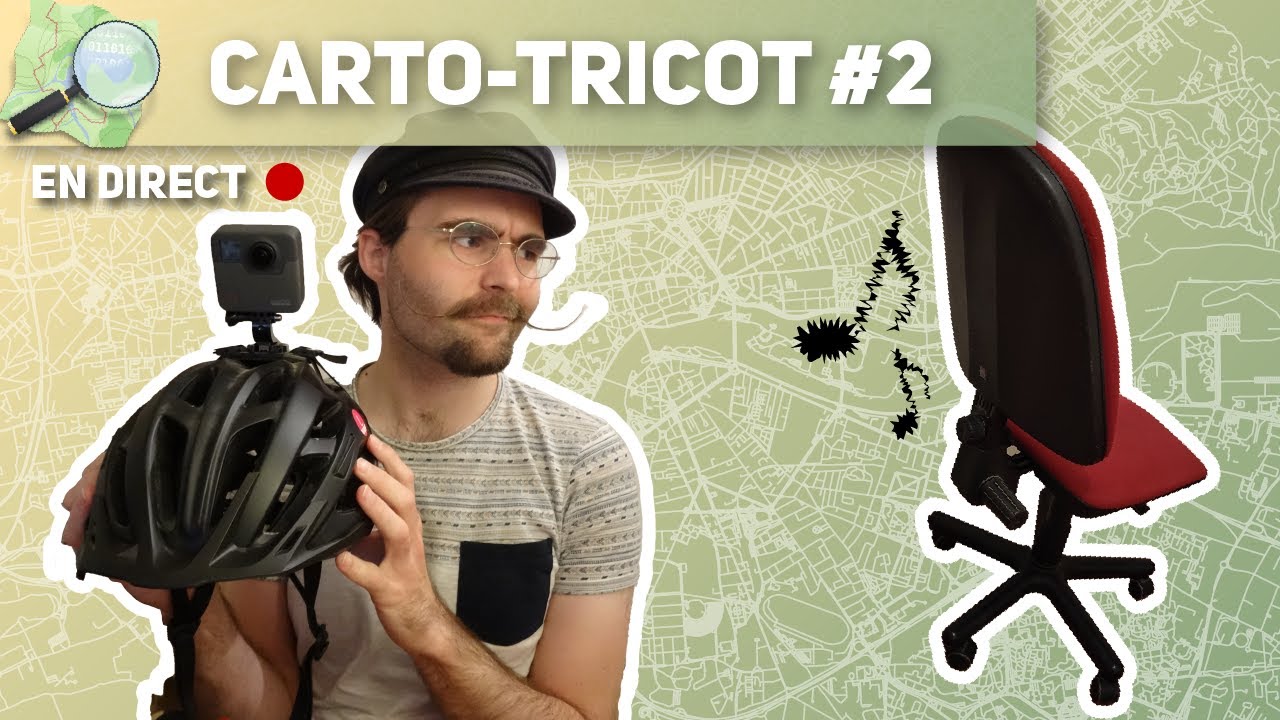 Carto-Tricot #2 - Cartographie de f̶a̶u̶t̶e̶u̶i̶l chaise qui grince et photos 360° !