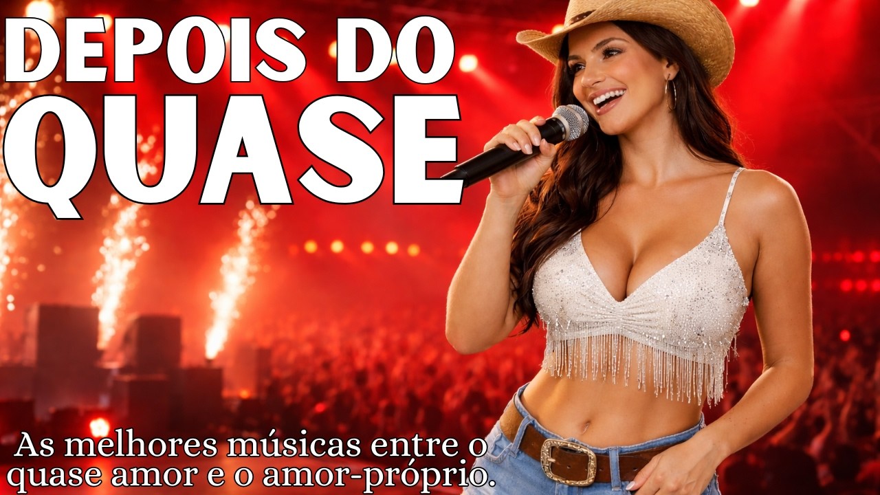 DEPOIS DO QUASE - Música Sertaneja - As melhores Fevereiro - Anna Tavares