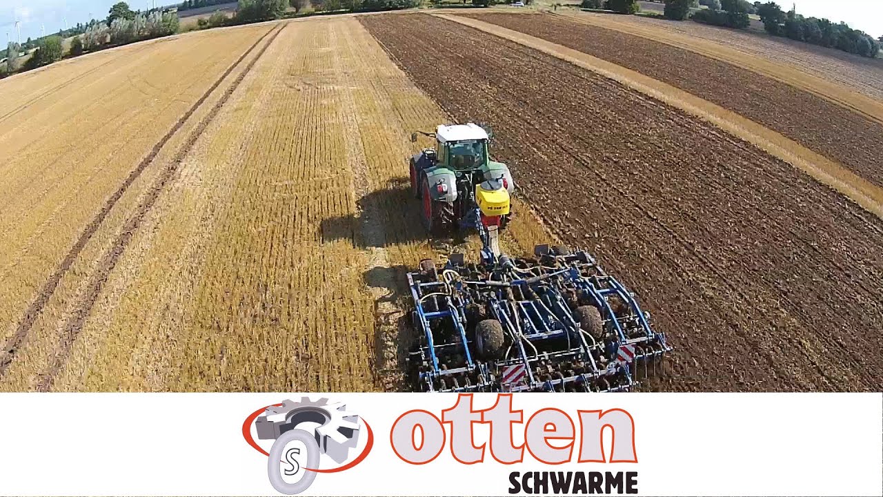 LU Otten Schwarme - Stoppelsturz und Zwischenfruchtsaat mit Fendt und Köckerling