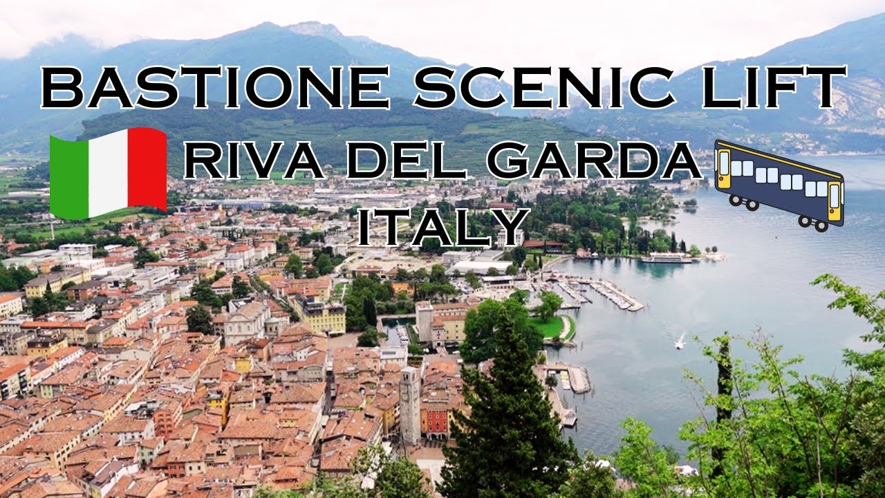 🚠👀🍷BASTIONE SCENIC LIFT Riva Del Garda, Lake Garda Italy🍷👀🚠