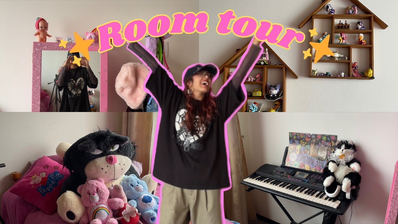 Room tour!! Y les muestro de donde son mis cositas 💖