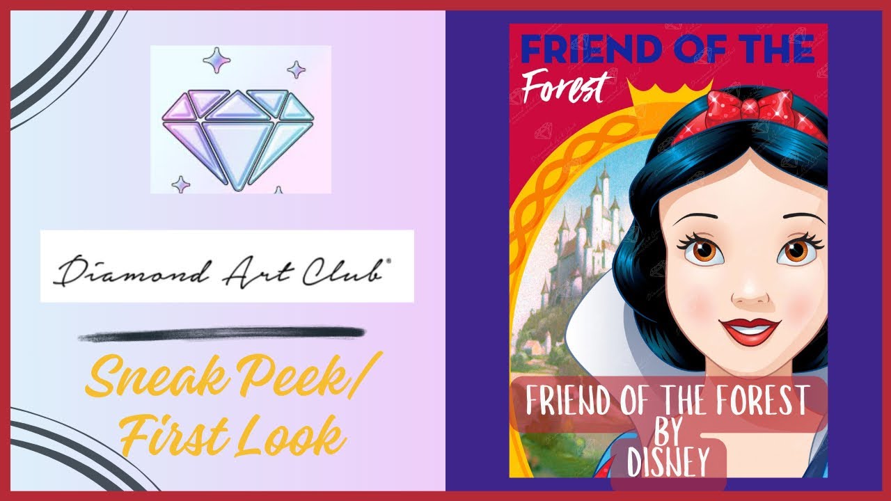Предварительный показ/первый взгляд на мультфильм «Друг леса» от Disney и Diamond Art Club.