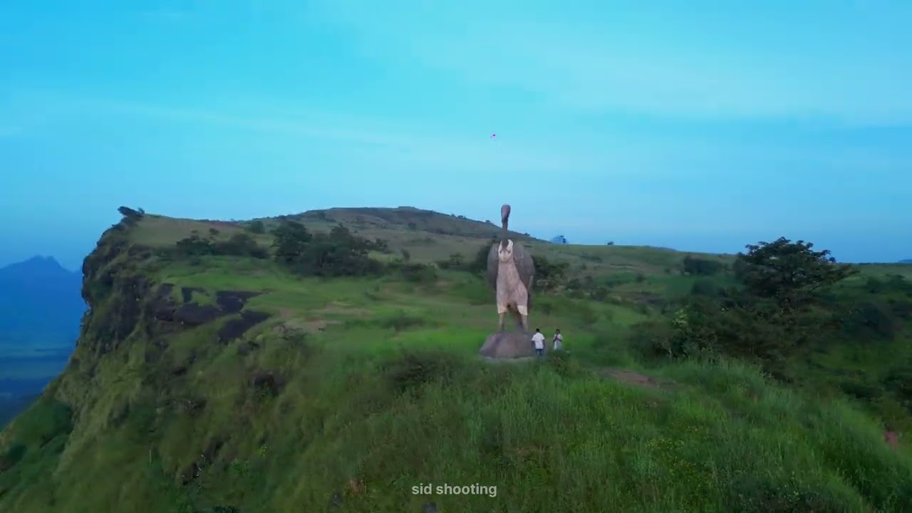 The Dang | Don Hill station | evening | Drone view | Beautyful Dang