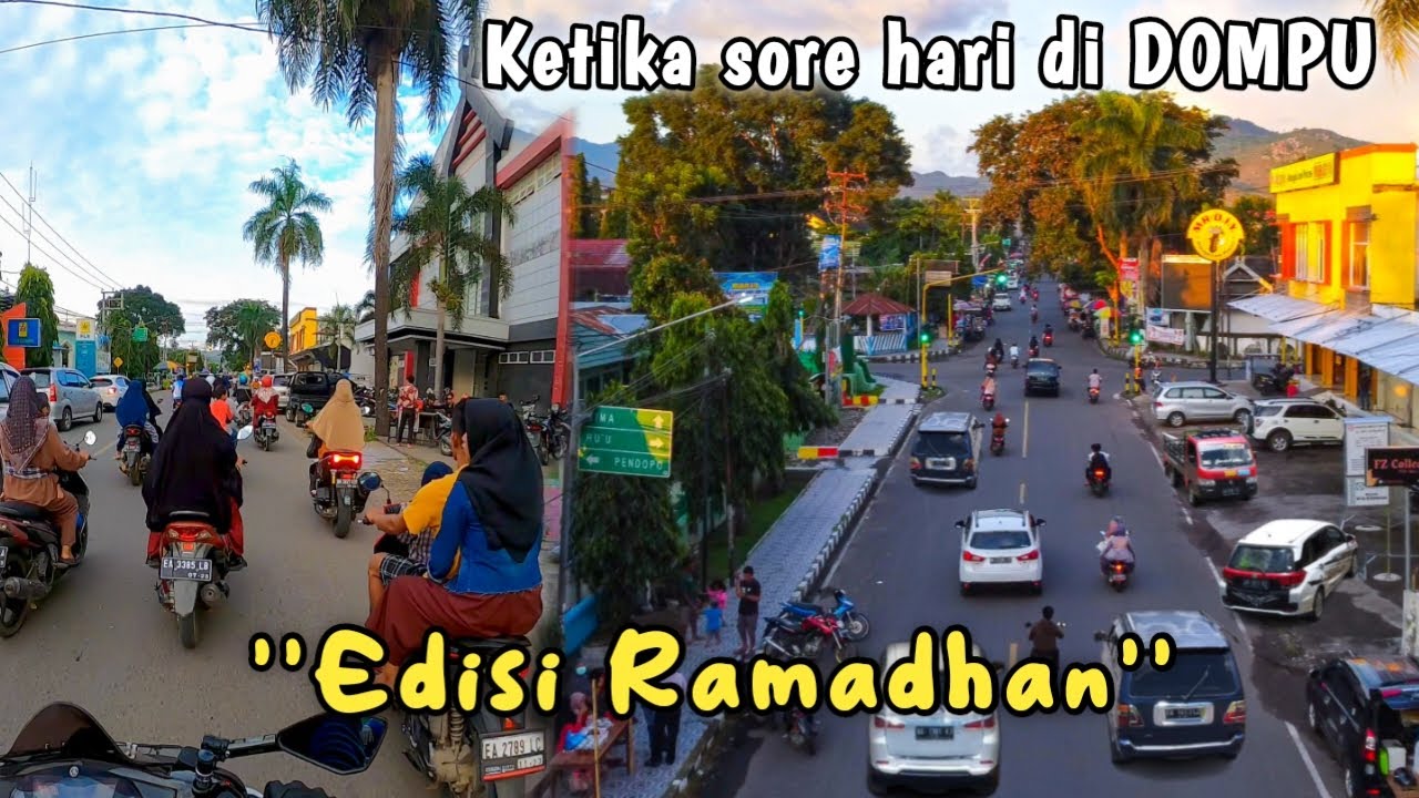Serame Inikah ?? Suasana Sore Bulan Ramadhan di Dompu
