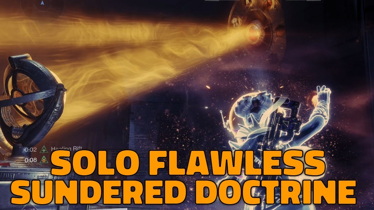 Destiny 2 Sundered Doctrine Solo Flawless (warlock)
