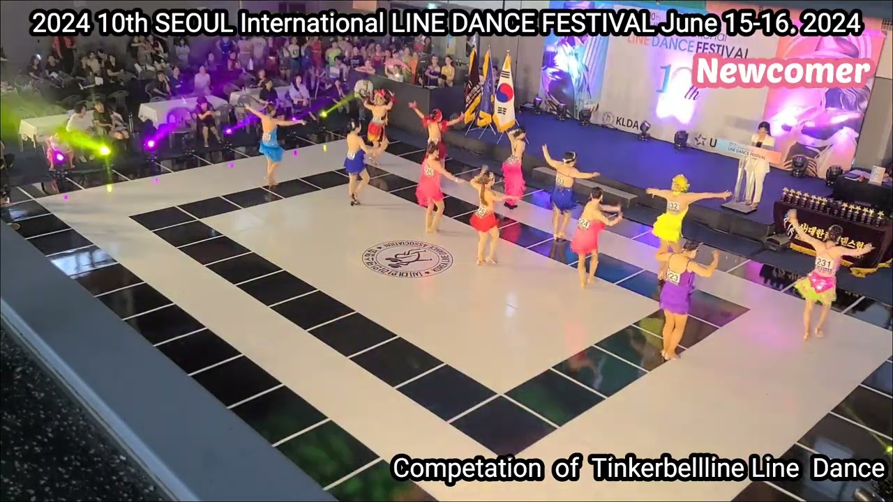 대한라인댄스 KLDA-2024 제10회 서울국제라인댄스페스티벌 Newcom open2 Pulse/UCWDC 2024 10th SEOUL International LINE DANCE
