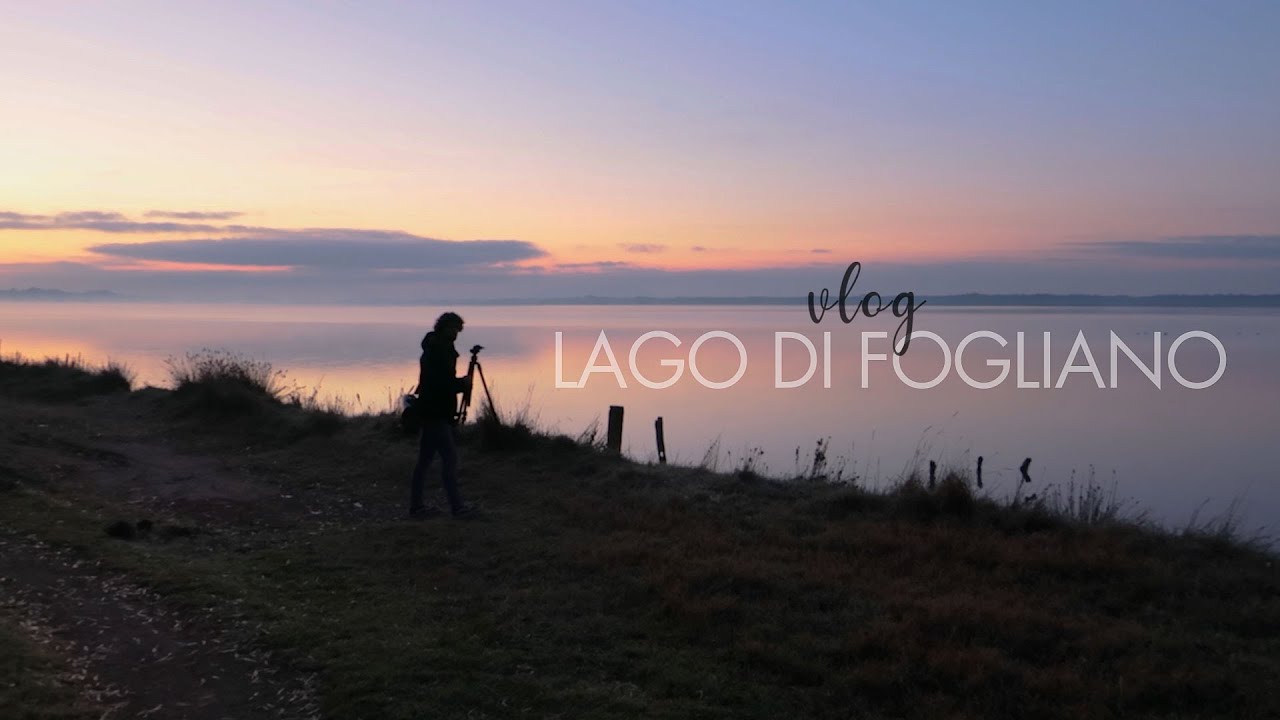 Alba al lago di Fogliano (con Canon G9 X mark II) #vlog