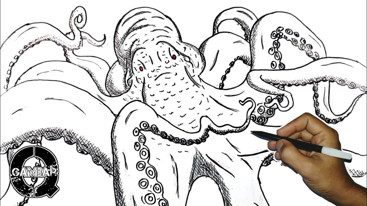 How to Draw a Legendary Kraken