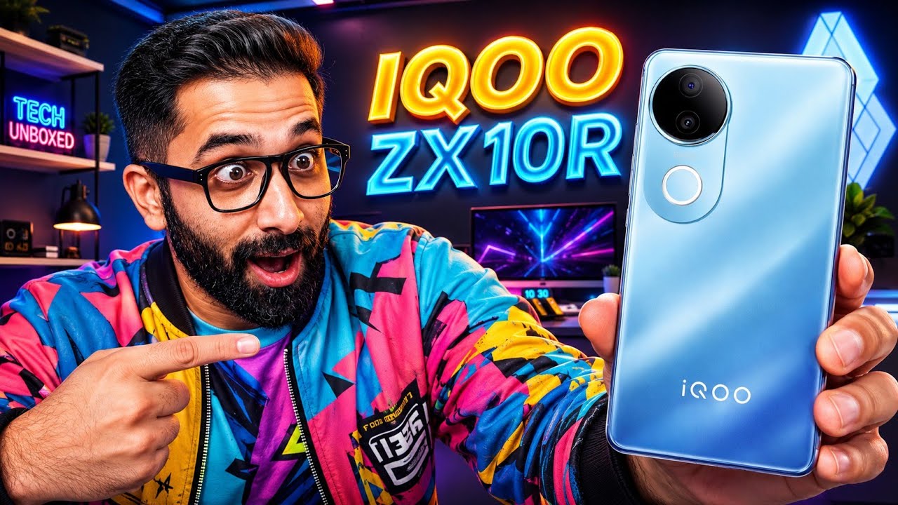 IQOO Z10R Unboxing & Review | Slimmest Quad curve Display | Born Creator